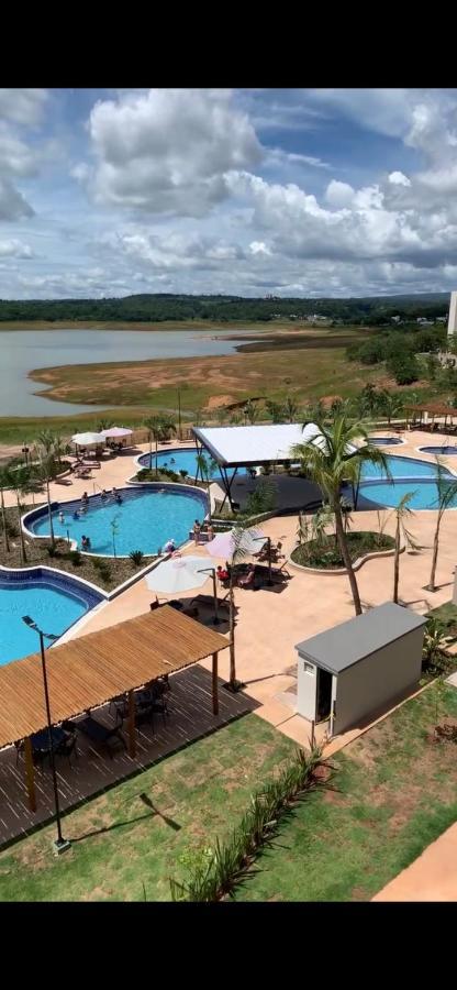 Praias Do Lago Eco Resort Apto 5 Pessoas N406 N407 Caldas Novas Esterno foto