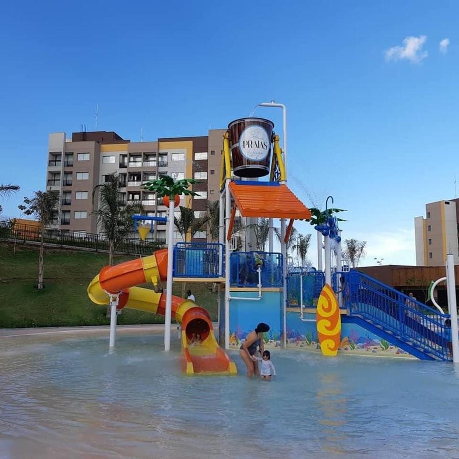 Praias Do Lago Eco Resort Apto 5 Pessoas N406 N407 Caldas Novas Esterno foto
