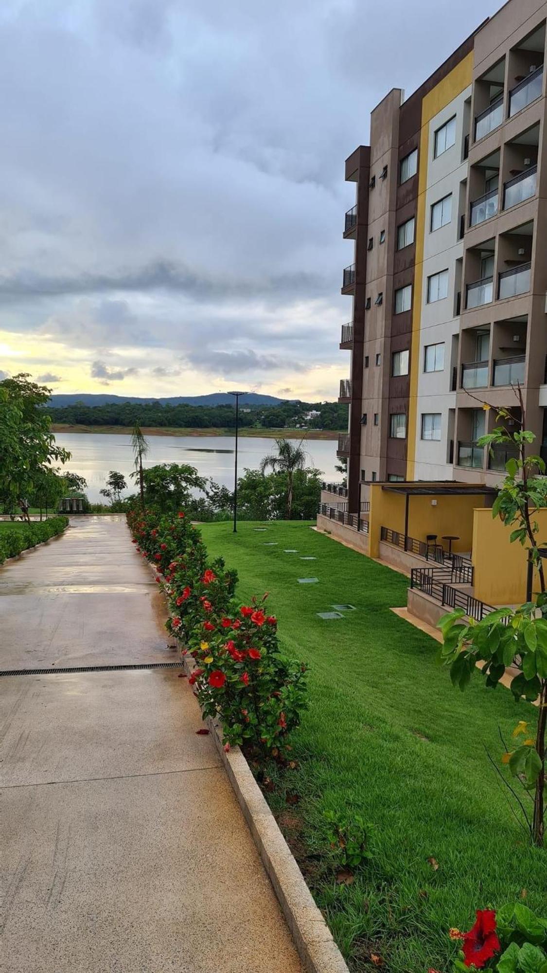 Praias Do Lago Eco Resort Apto 5 Pessoas N406 N407 Caldas Novas Esterno foto