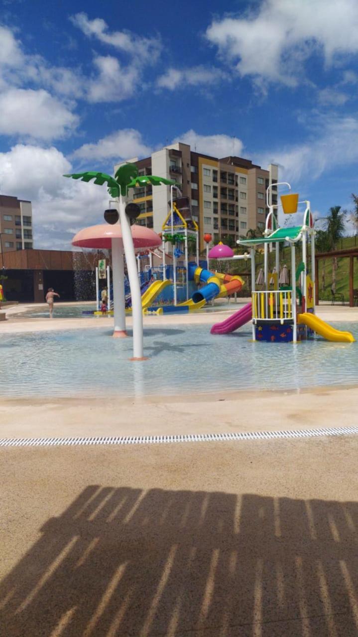 Praias Do Lago Eco Resort Apto 5 Pessoas N406 N407 Caldas Novas Esterno foto