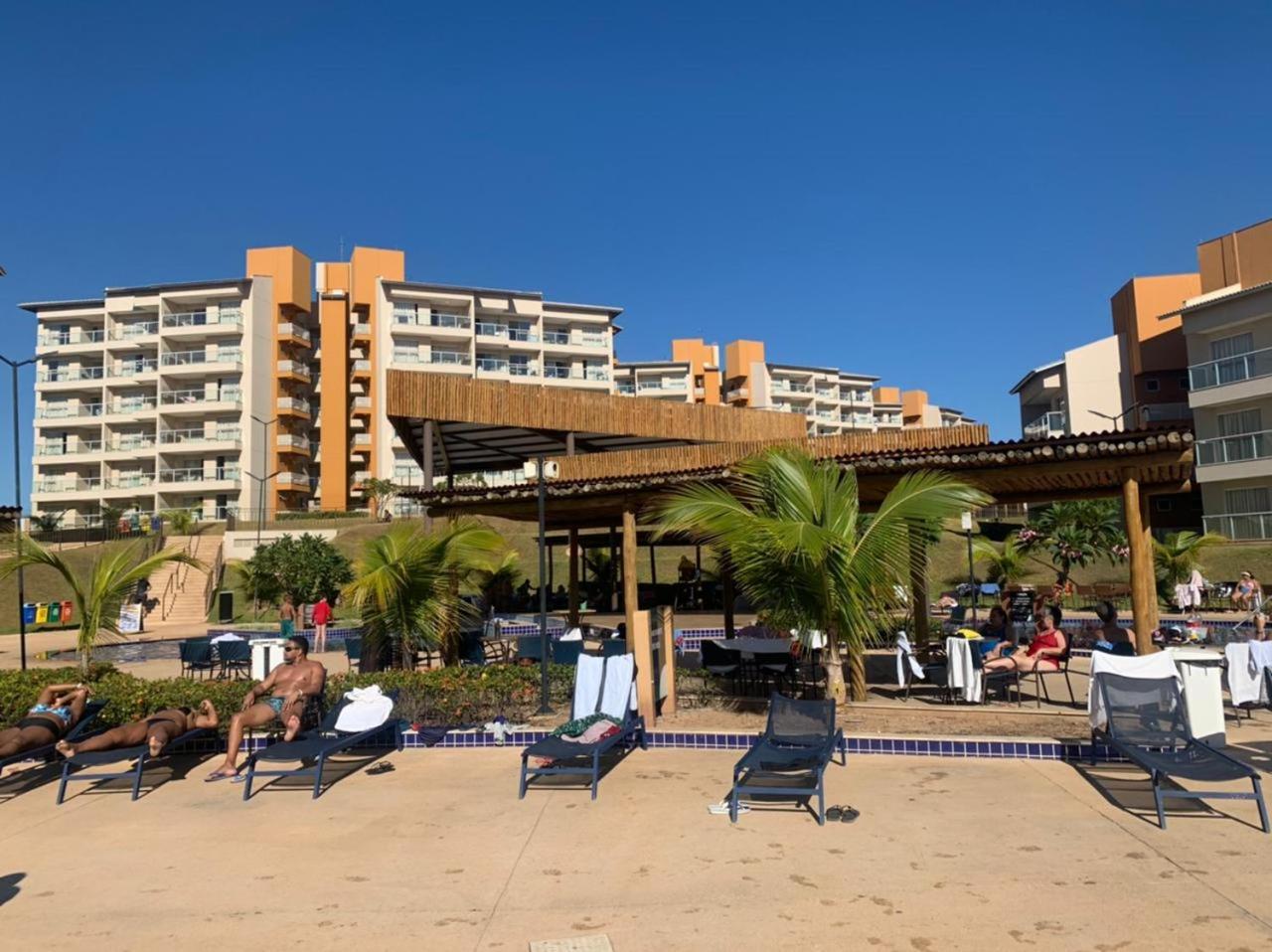 Praias Do Lago Eco Resort Apto 5 Pessoas N406 N407 Caldas Novas Esterno foto